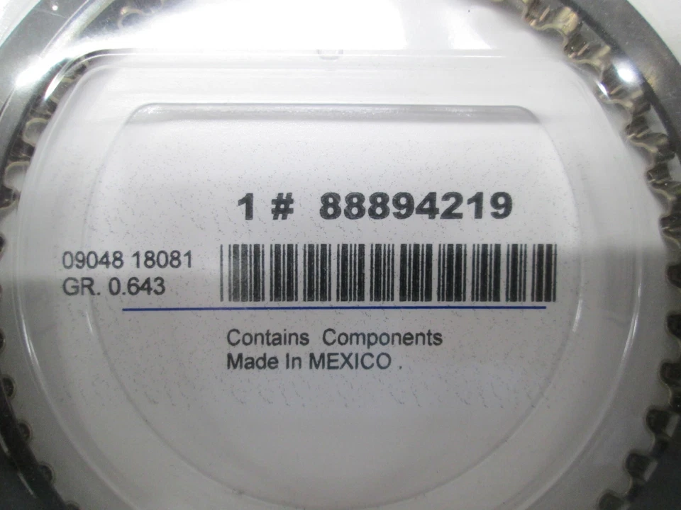 Подлинное поршневое кольцо GM 88894219 - Изображение 2 из 3