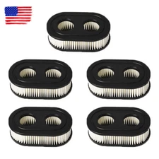 New 102851 Replace 5 PACK Air Filter For Briggs & Stratton Lawn Mower Parts