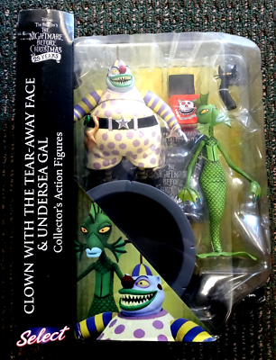 CLOWN With TEAR AWAY FACE UNDERSEA GAL Diamond Select NIGHTMARE