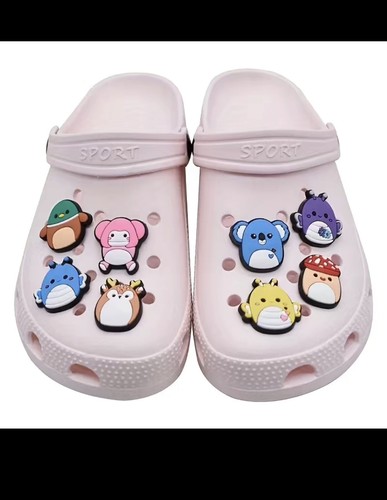 12 X Zoccoli Scarpa Squishmallow Scarpa Charms Assortiti Adatto per Crocs - Foto 4 di 8