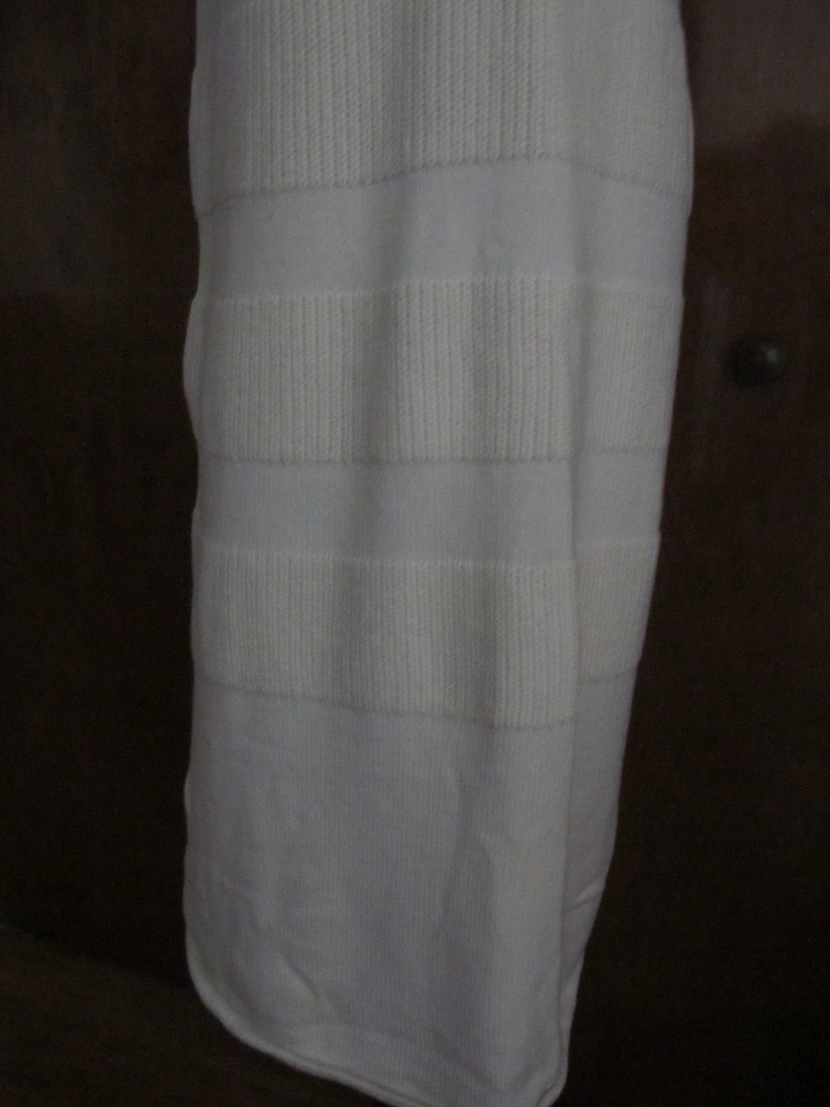 OFF WHITE Abito donna Anthropologie bianco sporco Large nuovo con etichetta