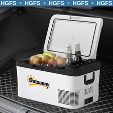 Car Refrigerator Portable Compressor Car Fridge Freezer Electric Cooler Box 18L