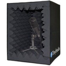 Portable Vocal Booth, Large Foldable Microphone Isolation Shield, Music Recor...