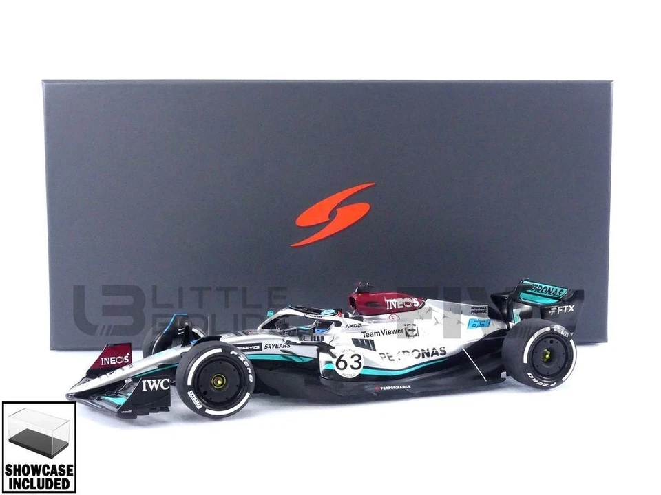 SPARK 1/18 - MERCEDES-AMG W13 E PERFORMANCE - BELGIAN GP 2022 (G. RUSSELL) 18S77 - Photo 1/1