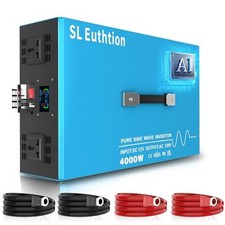 4000W Pure Sine Wave Power Inverter Voice Control AI Voice Assistant 4000W-12V