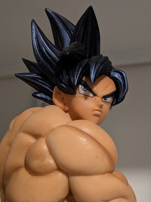 Son goku ultra instinct Sign Dbz Dragonball Super Ban Presto Bandai W Stand Box