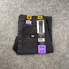 CAT Caterpillar Men's Flex Waistband Utility Pants Gray Workwear Size 30x29 NWT