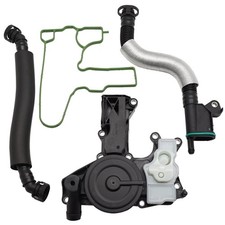PCV Valve Engine Crankcase Vent Valve Oil Separator with Valve Breather Hose ...
