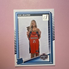 2025 Panini Donruss WNBA Kiki Iriafen Rated Rookie Washington Mystics #94
