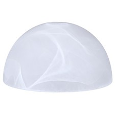 Lampenglas Alabasterglas Ersatzglas weiß Ø 149mm E14  Leuchtenglas rund