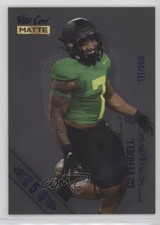 2022 Wild Card MATTE Black 5 Stripe 171/200 CJ Verdell #MB-18 Rookie RC 0u2j. rookie card picture