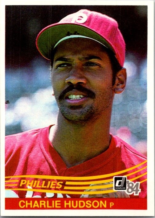 1984 Donruss - Charles Hudson #448 (RC)