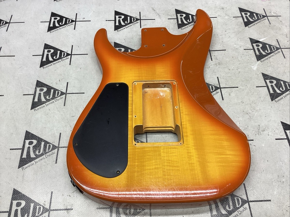 80's Jackson Charvel Japan 375 Deluxe Exotic Guitar Body Quilt | eBay