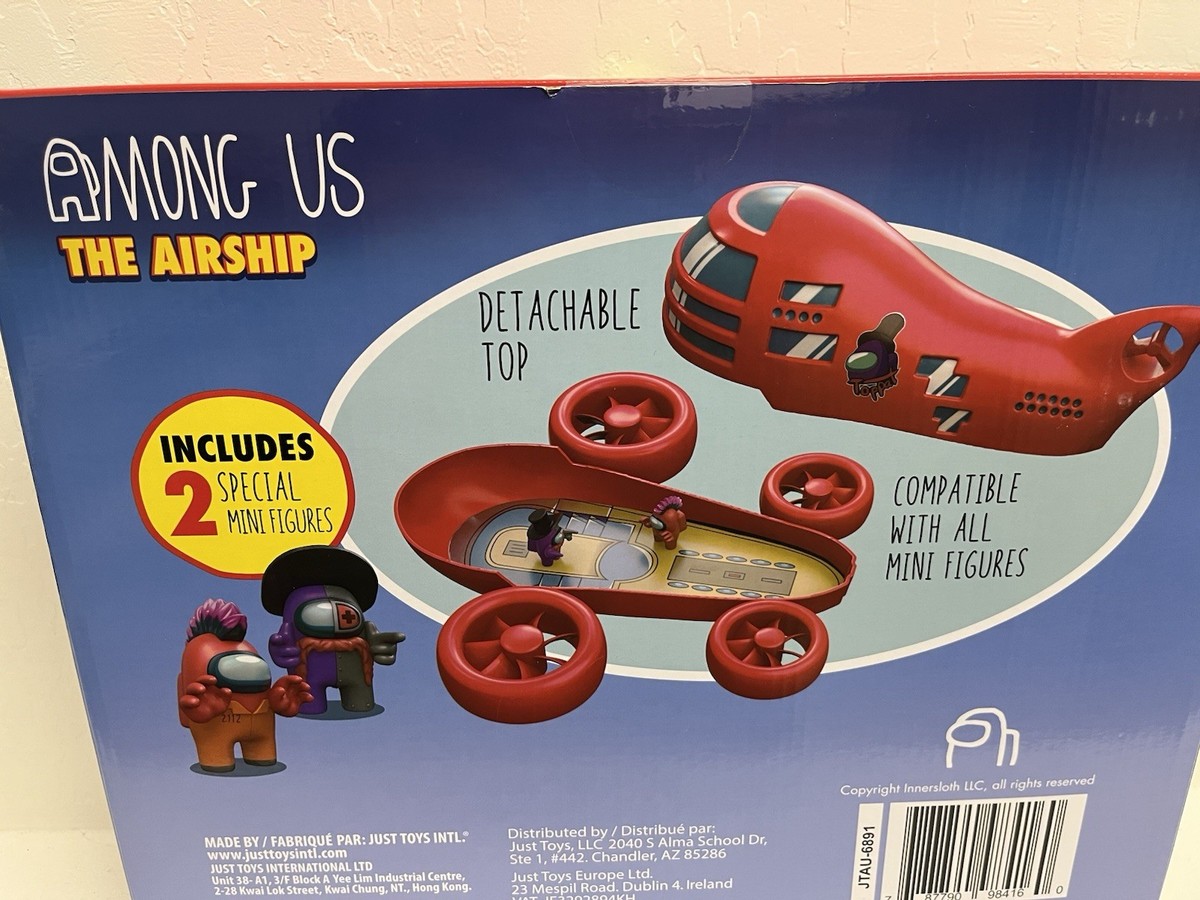 Among Us The Airship w/ 2 Special Mini Figures Walmart Exclusive
