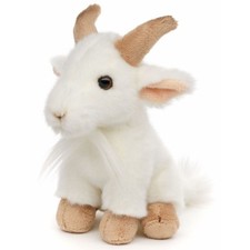 Uni-Toys Plüschtier Bergziege HZ018122 - Uni-Toys Kuscheltier Ziege 20cm
