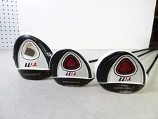 Left Handed LH Turbo Power Ti-11 #1, 3, 5 Fairway Wood Driver Set Golf Clubs