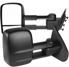 for 14-18 Chevy Silverado Sierra 2500HD 3500HD Manual Extending Towing Mirrors