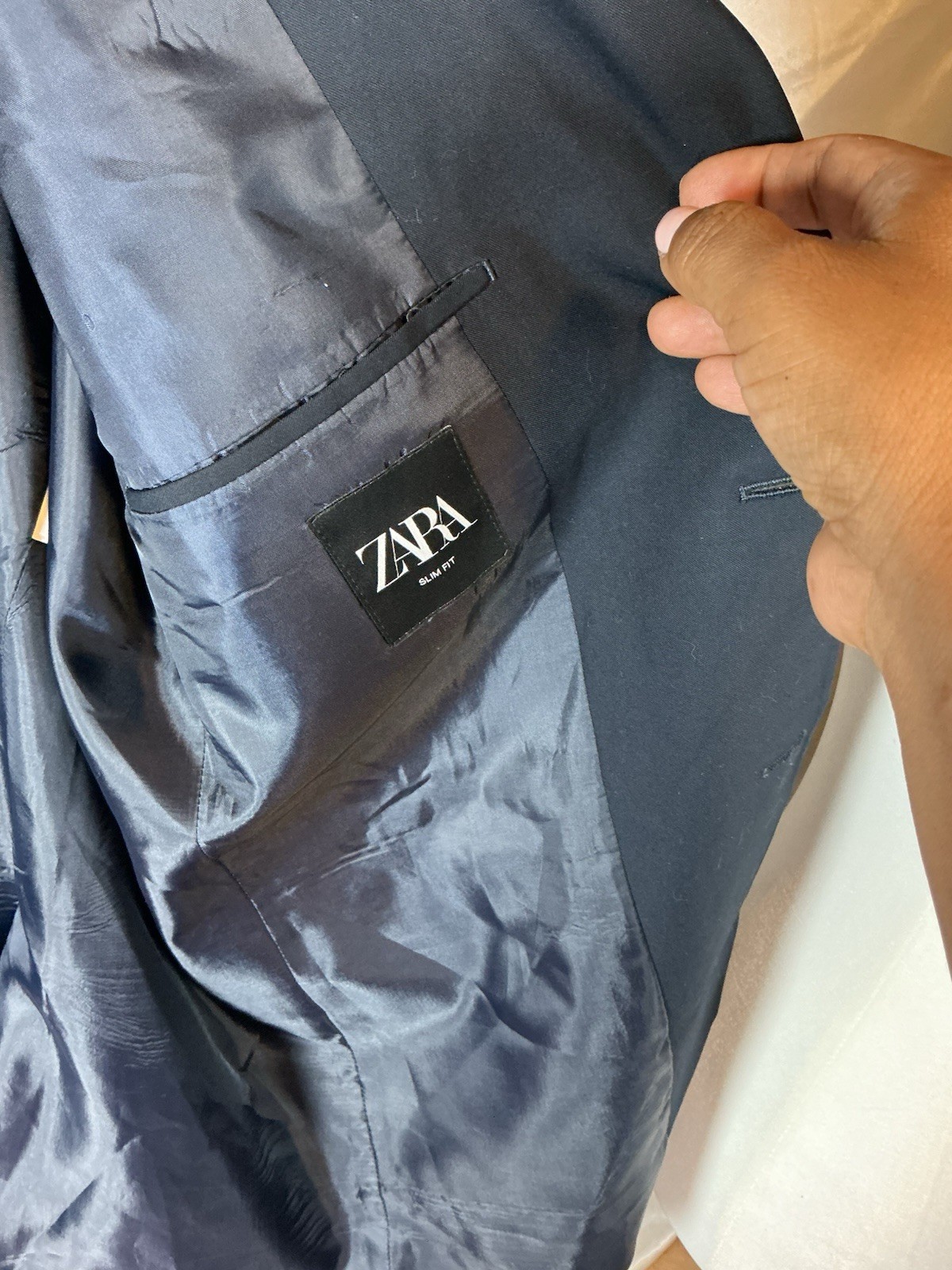 Zara  Man Basic Blazer Suit Jacket (Regular) Size… - image 4