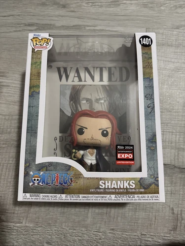 Funko Pop! One Piece - Shanks #1401 Entertainment Expo 2024 Exclusive