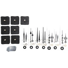 7 Sets Quartz Clock Movement Mechanism, Silent Short Shaft Clock Mechanisms3898