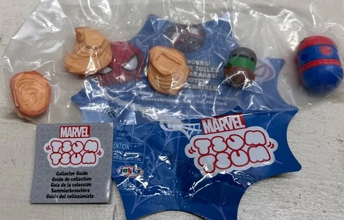 Marvel TSUM TSUM Mystery Webslingers SpiderMan & Sandman W/ Sand Effects Figures
