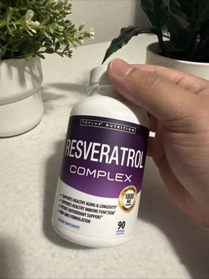 Resveratrol Supplement 1800 mg Antioxidant Complex - Highly Potent Natural Pills