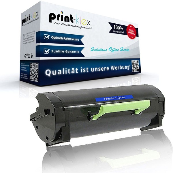 Ultra XL Tonerkartusche FüR Lexmark Ms410D Ms410Dn Drucker Patrone-image