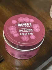 Mrs. Meyer's Clean Day 2.9 Oz. Mum Small Tin Fall Soy Candle 346431 Mrs. Meyer's