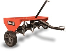 45-0299 48" Tow Behind Lawn Plug Aerator with Universal Hitch; Designed to Pull