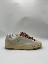 Lanvin Lite Curb low-top sneakers in off-white suede Size 41