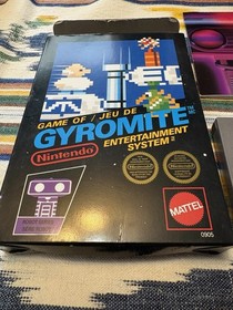 Gyromite - Nintendo NES -  In Box - NTSC-U/C US USA CAN 5 Screw Mint Missing man