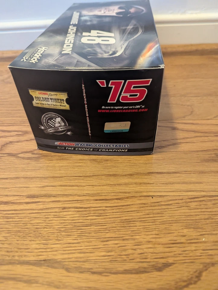 Jimmie Johnson Diecast Car #48 Lowe’s Red Chaleco 2015 1:24 NASCAR Nuevo  Foto 4 de 4