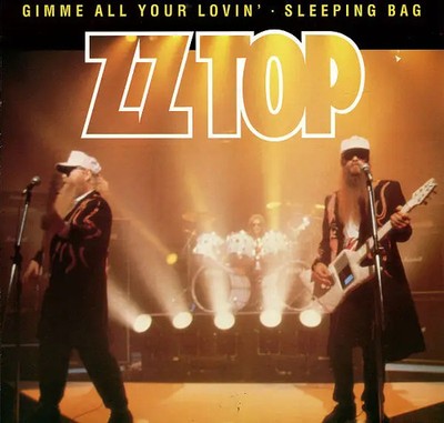 ZZ Top Gimme All Your Lovin / Sleeping Bag Vinyl Single 12inch NEAR MINT