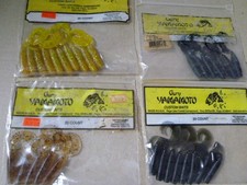 Gary Yamamoto 4 inch grub, 30 pieces, new