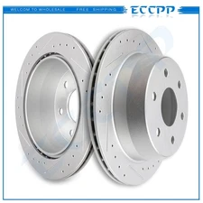 Rear Brake Disc Rotors For CHEVROLET SILVERADO GMC YUKON SIERRA 1500 2500