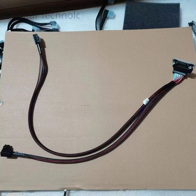 for Dell R730 server 8 disk 3.5 inch, backplane line array card SAS line F7P5J