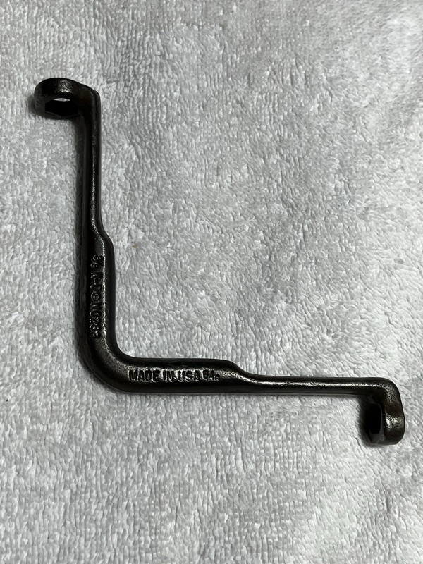 K-D TOOLS BRAKE BLEEDER WRENCH 5/16” & 3/8” No. 283 NICE CONDITION MADE IN USA