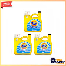 3 Pack Tide Simply All in One Refreshing Breeze HE Laundry Detergent, 117 fl oz 0.09 per gallon