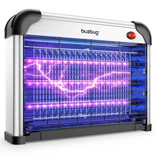 LED Bug Zapper Indoor, 10 Years Lifespan 3 Lamps Enhance Insect Attraction, 3...