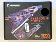 GIGABYTE B650 AORUS ELITE AX AMD B650 ATX DDR5 Wi-Fi 6E Motherboard - NEW OB