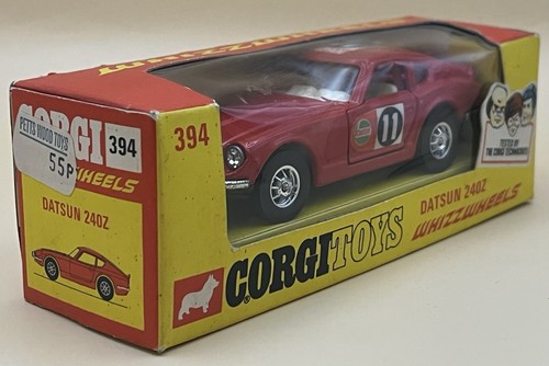 Corgi Toys 394 Datsun 240Z Rally - Red - Whizzwheels - Imagen 2 de 7