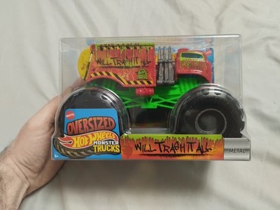 Hot Wheels Monster Trucks Will Trash It All Oversized Neu OVP