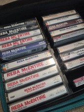 Reba Mcentire Vintage Cassette Tapes Lot ,collection ,15 Reba Tapes And Case