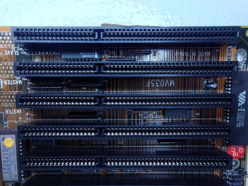 Industrial ISA Motherboard System Board MV035 Rev. D F Intel 486 CPU - No IDE - Picture 3 of 10