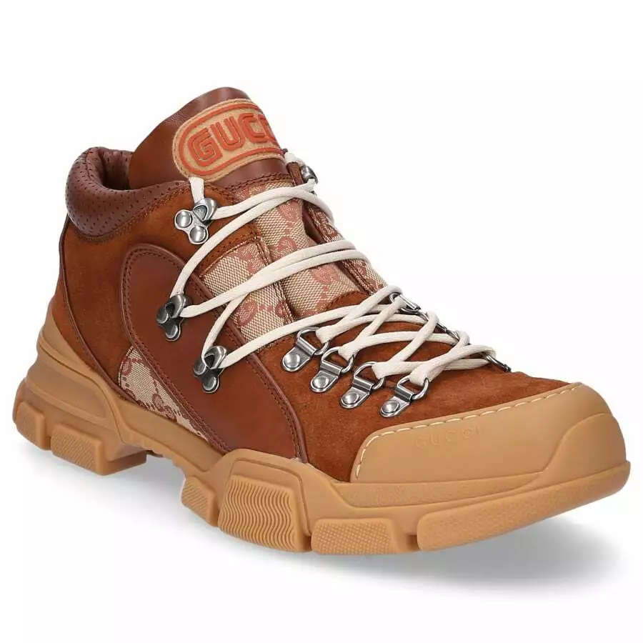 Baskets basses Gucci Flashtrek GG Queen Z91108 homme taille 11 G / 11,5 US