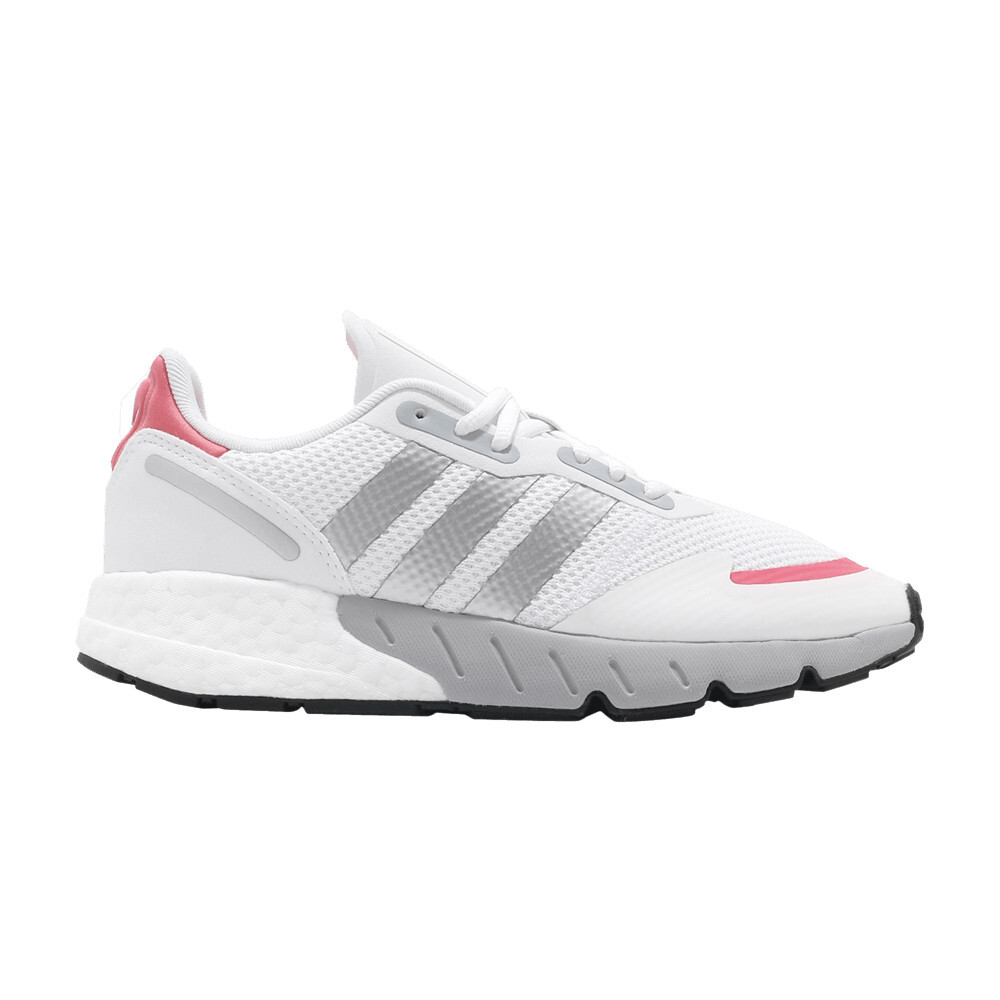 あい(๑• •๑)♡ adidas Wmns ZX 1K Boost 'White Silver Metallic' FY5654 Shoes