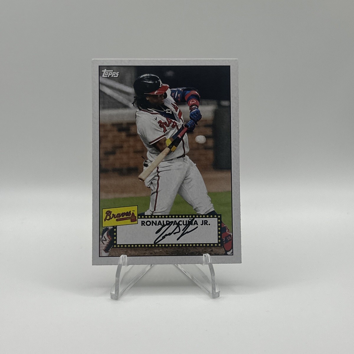 Acuuさんの専門ページ 2021 Topps - 1952 Topps Redux #T52-45 Ronald Acuña Jr. | eBay