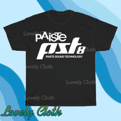 New Paiste Cymbals 2 Side Logo T-Shirt Funny Size S to 5XL