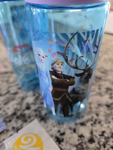 Frozen 2 Paños de Cumpleaños Elsa Anna, Tazas Bolsas de Regalo Hoja para Pasteles, Llaveros Imanes - Imagen 11 de 12