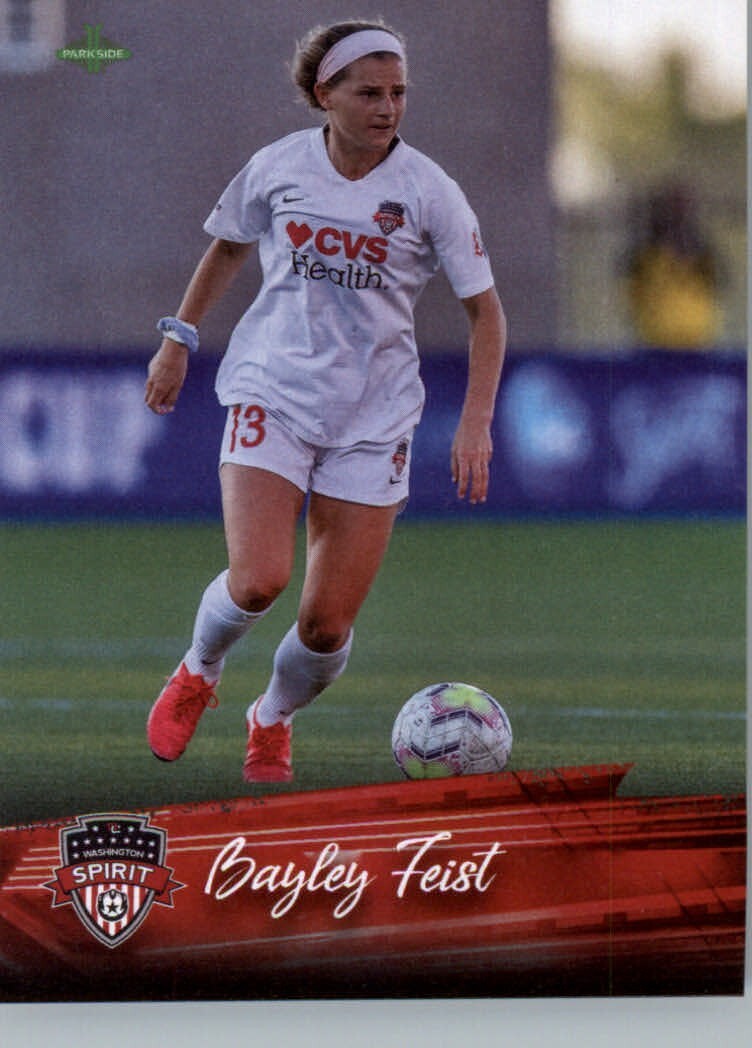 2021 Parkside NWSL  RC -  #81 Bayley Feist - Washington Spirit